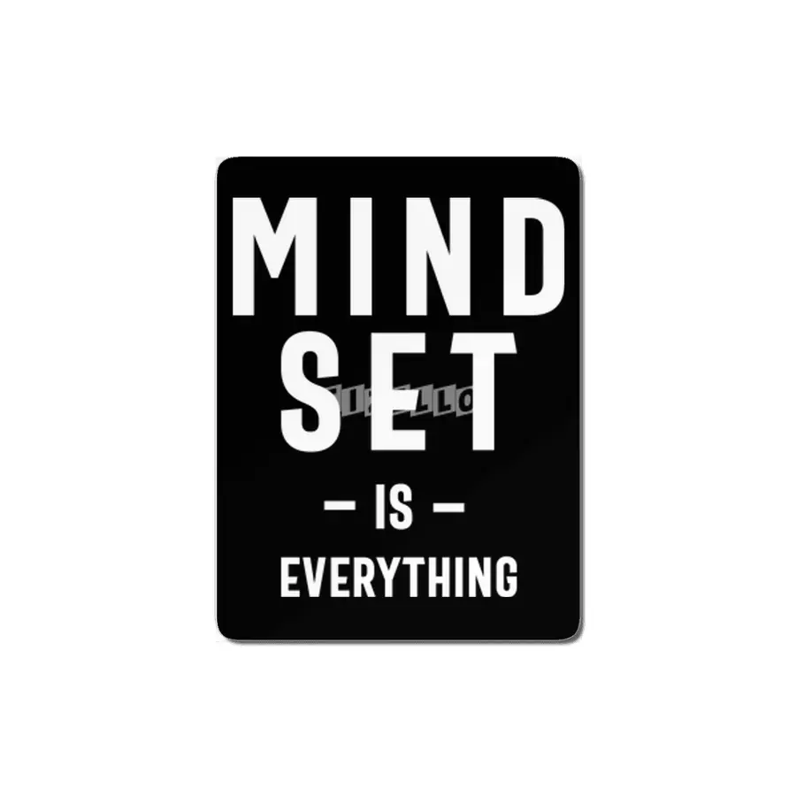 Growth Mindset Entrepreneur Teacher Fitness Motivation MDF Tablo