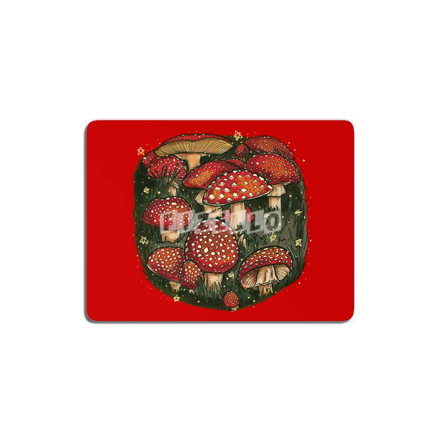 Fly Agaric - The Toadstool Mushroom ( Red ) MDF Tablo