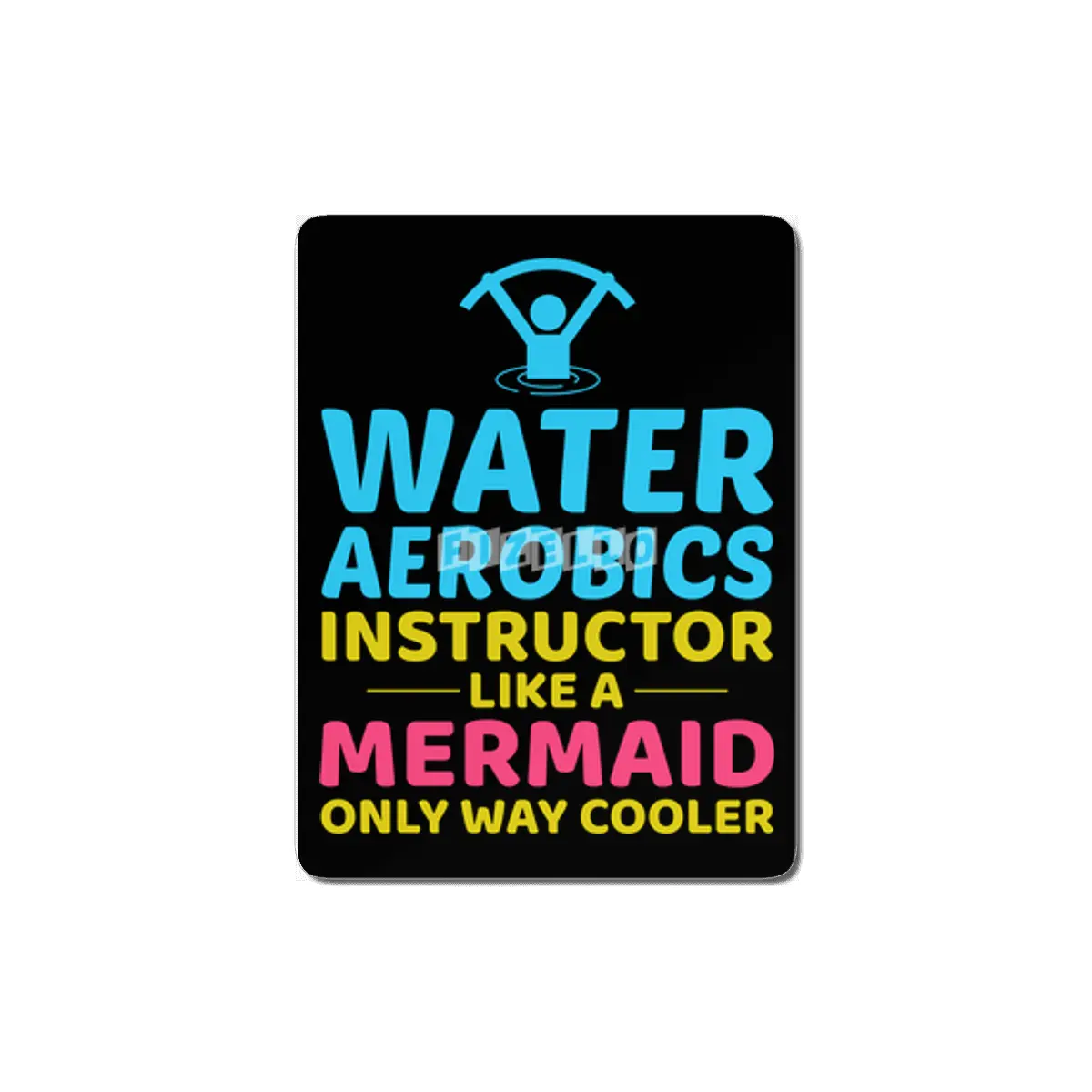 Water Aerobics Aquatic fitness Aqua Exercise MDF Tablo