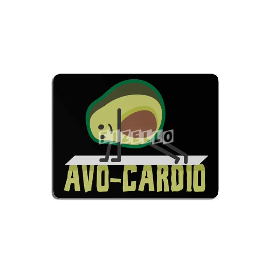 Avo-Cardio Avocado Fitness Workout Gym MDF Tablo