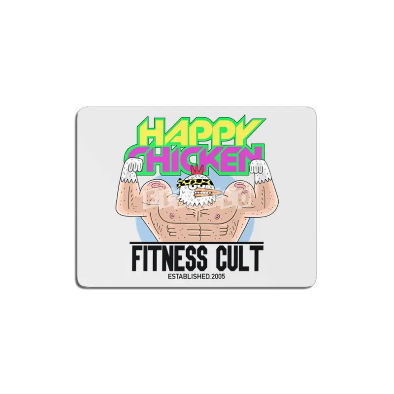 Happy Chicken Fitness Cult Club Tee MDF Tablo