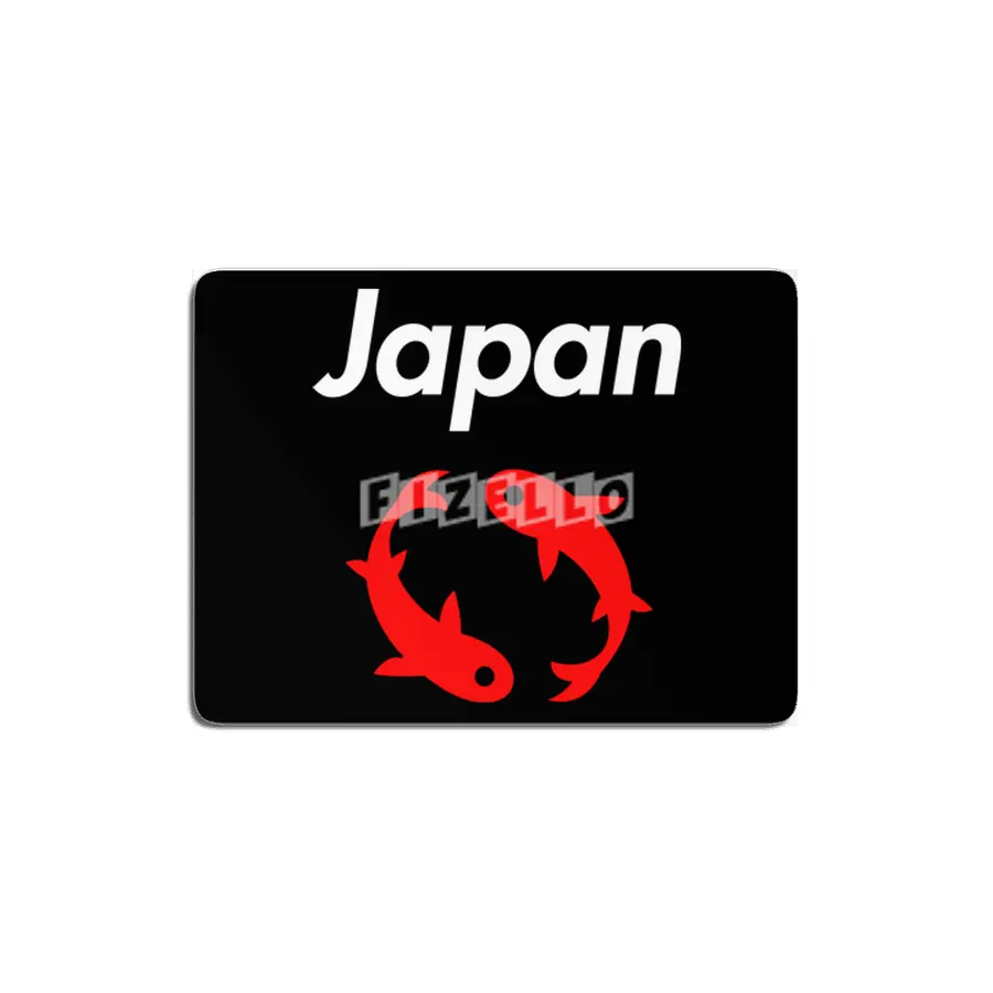 Japanese Iconic Koi for Dark Color MDF Tablo