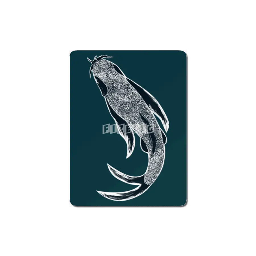 Don't Be Koi - White Border MDF Tablo