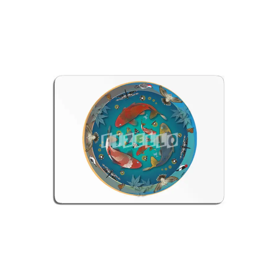 Circle of Life Koi Pond MDF Tablo