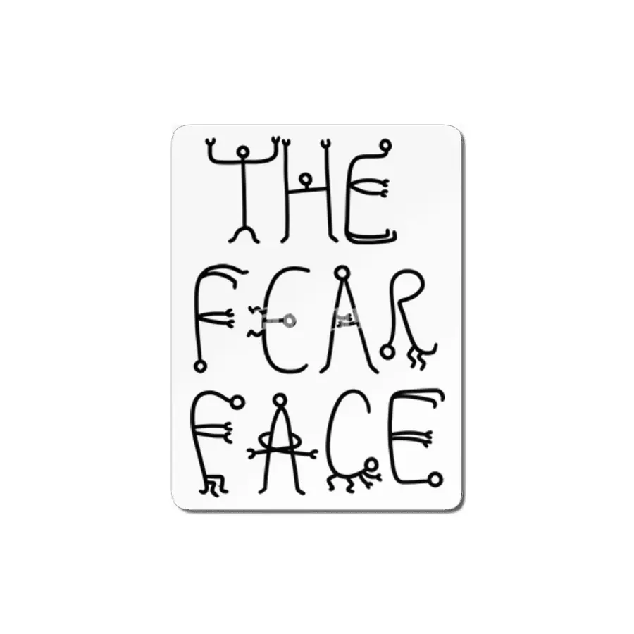 The Fear Face MDF Tablo
