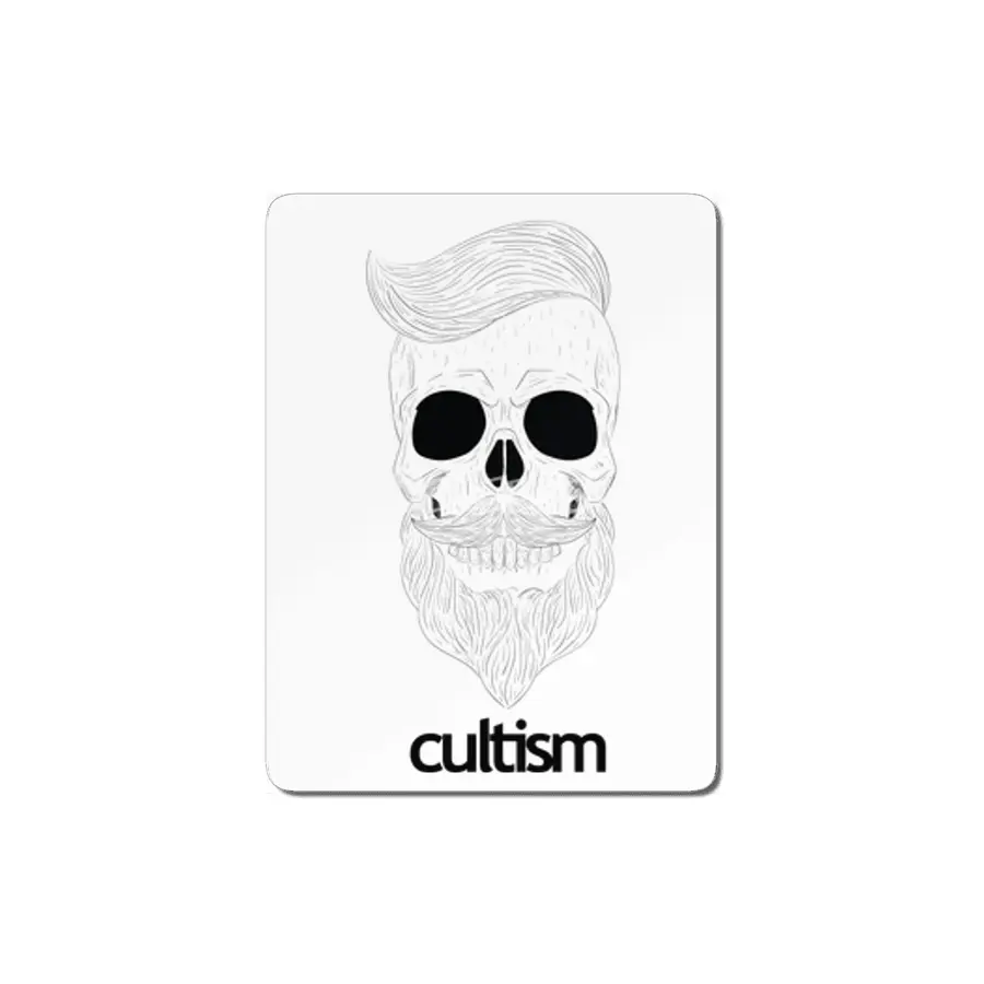 Cultism Hipster Skull MDF Tablo