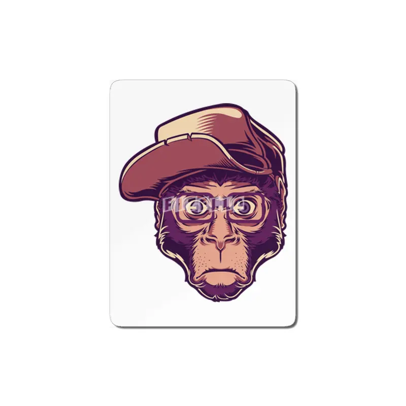 Skater Hipster Chimp MDF Tablo