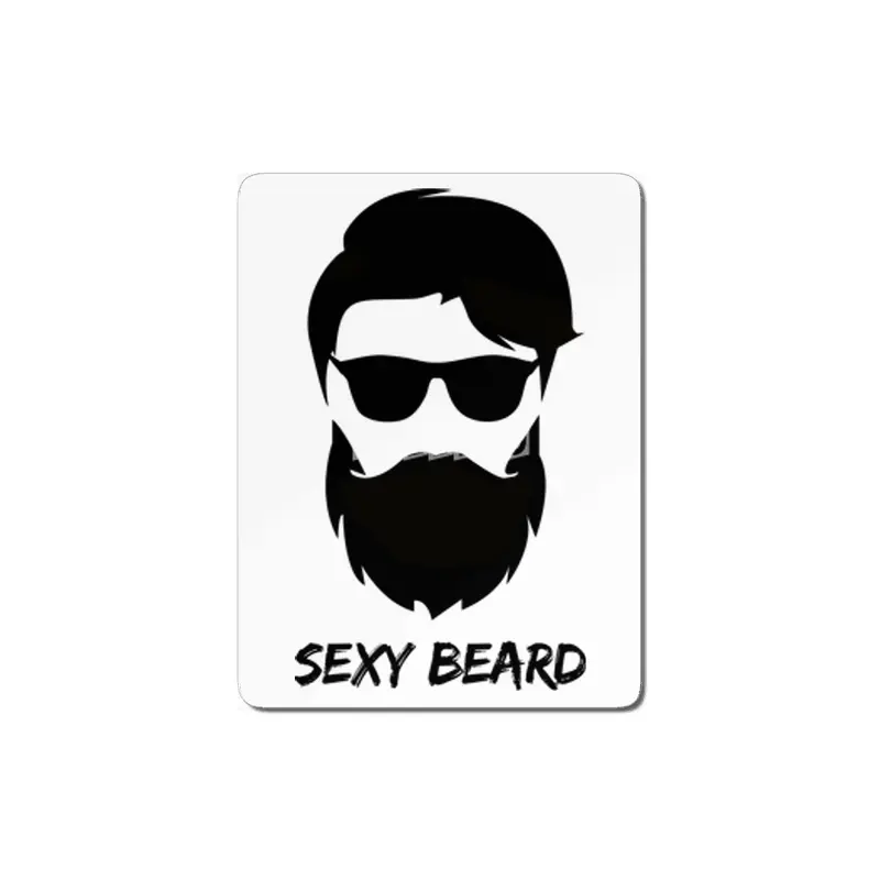 Sexy beard Hipster face MDF Tablo