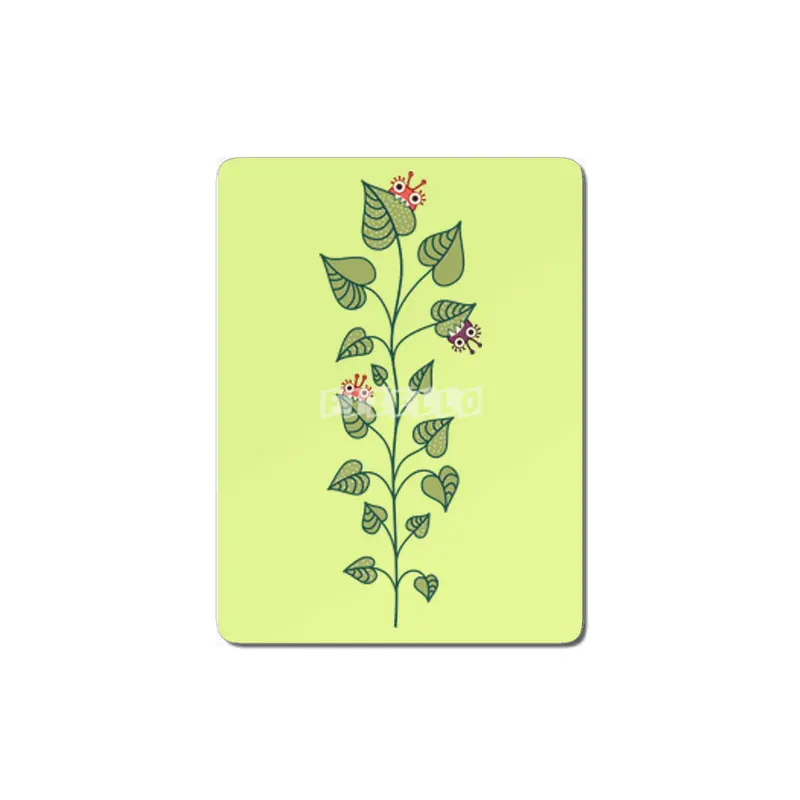 Cute Bugs Eat Green Plant Nature Lover MDF Tablo