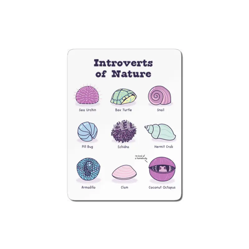 Introverts of Nature (Pastel) MDF Tablo