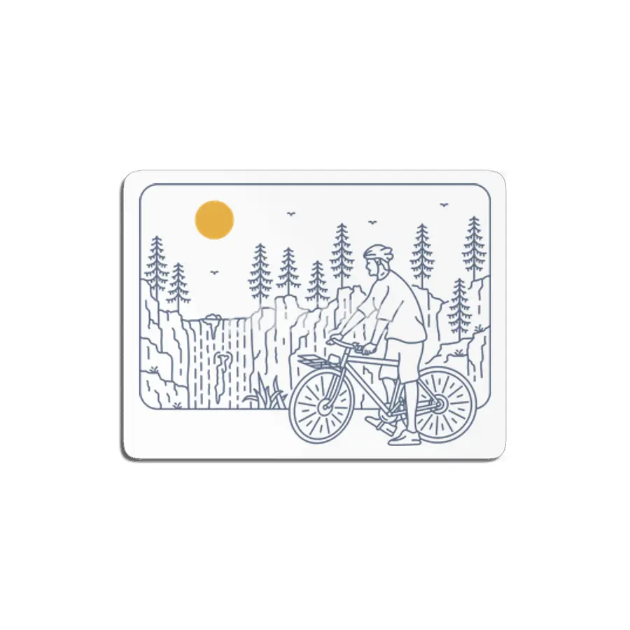 Bike to Wild Nature 3 MDF Tablo