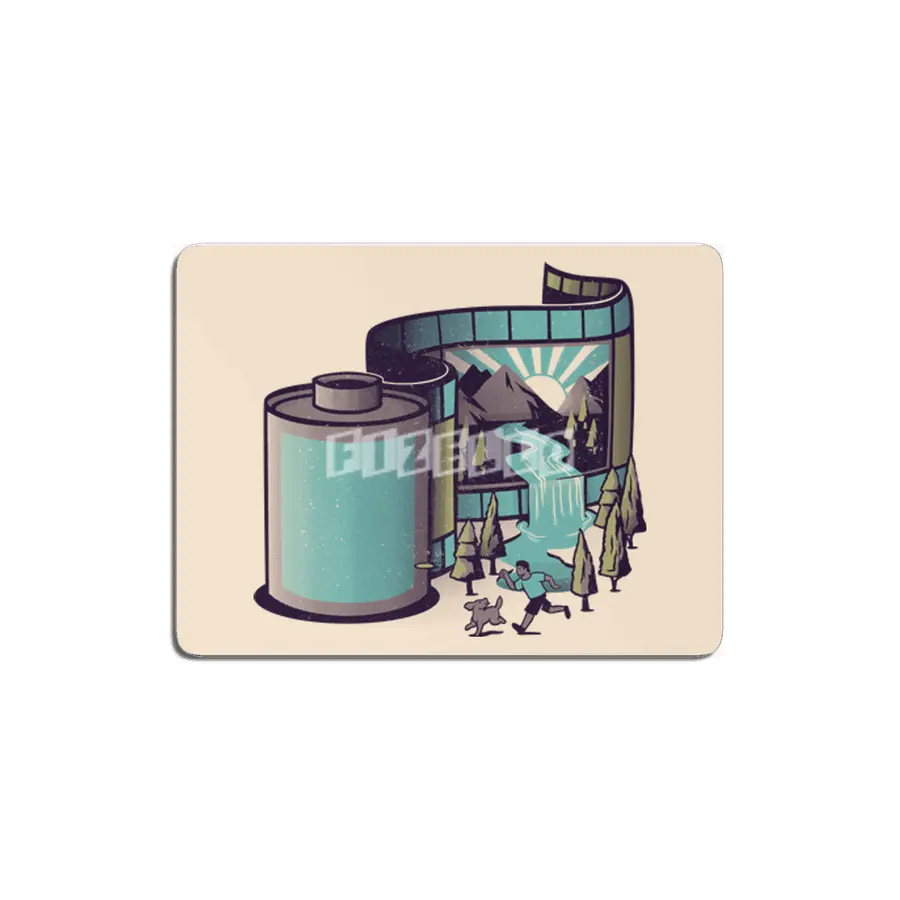 Old Camera Film Nature Photographer MDF Tablo