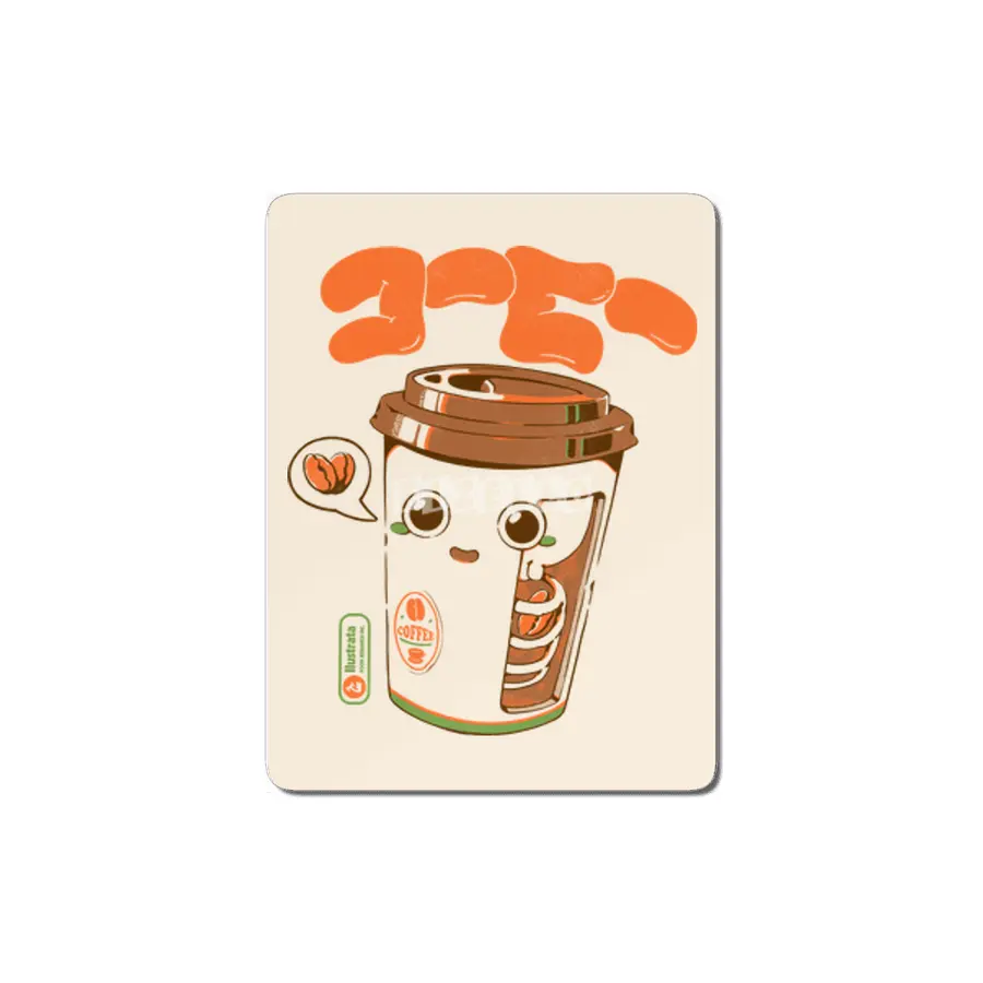 Cute Coffee x-Ray MDF Tablo