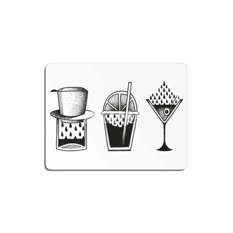 Morning coffee -Day fresh- Evening alco MDF Tablo