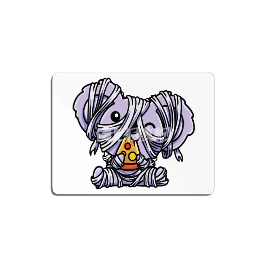 Cute Spooky Halloween Koala Bear as Mummy Costume MDF Tablo