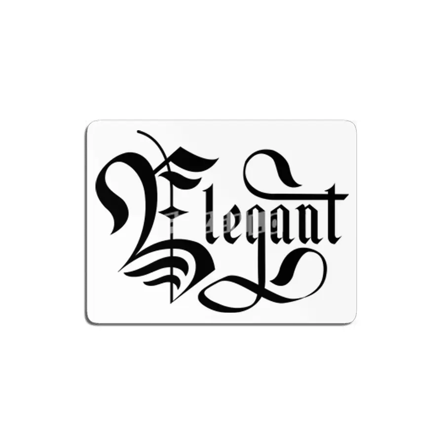Elegant lettering Gothic MDF Tablo