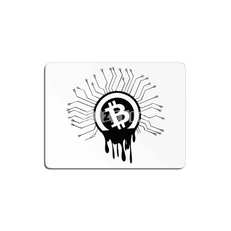 Bitcoin Cryptocurrency Millionaire vintage T-Shirt melting currency summer featured products MDF Tablo