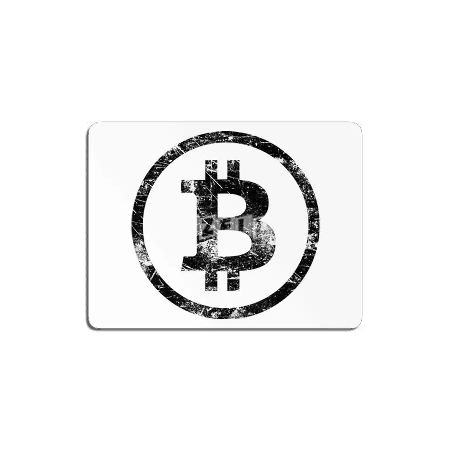 Bitcoin Vintage Crypto Cryptocurrency Gift MDF Tablo