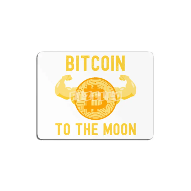 Bitcoin To The Moon - Crypto Lover MDF Tablo