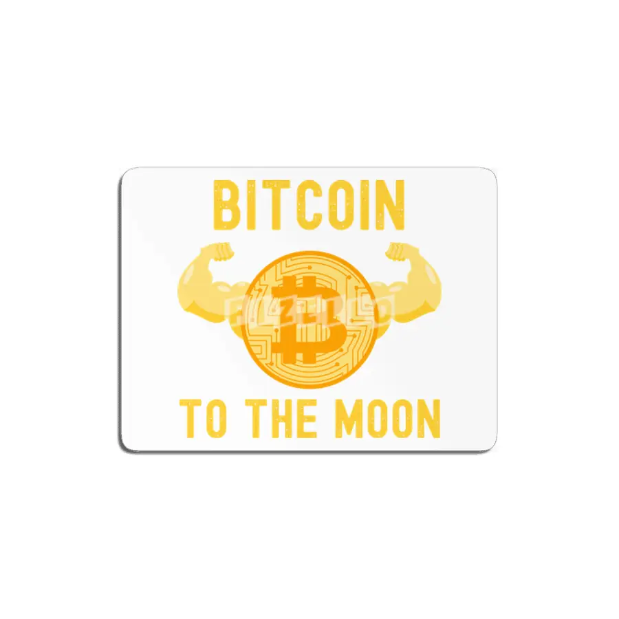 Bitcoin To The Moon - Crypto Lover MDF Tablo