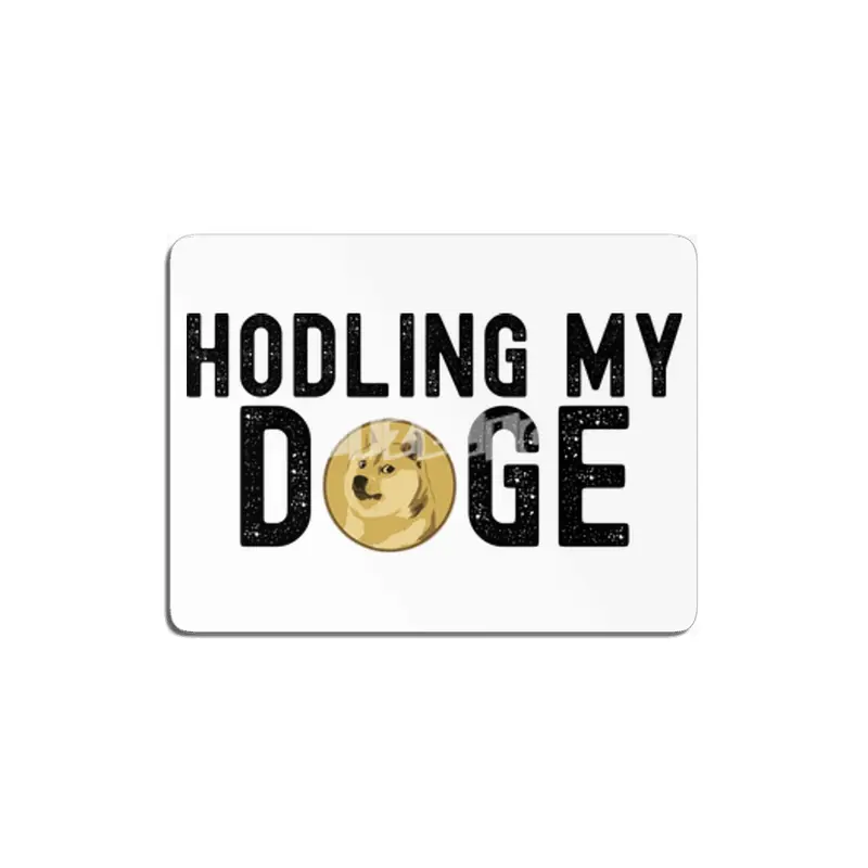 Dogecoin Hodl - Crypto Shirt MDF Tablo