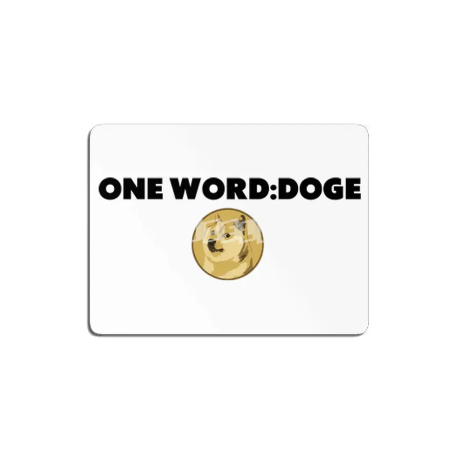 Dogecoin Hodl - Crypto Shirt MDF Tablo