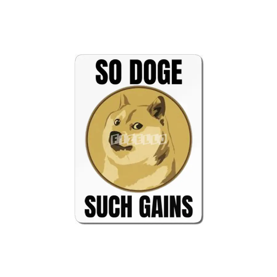 Dogecoin Hodl - Crypto Shirt MDF Tablo