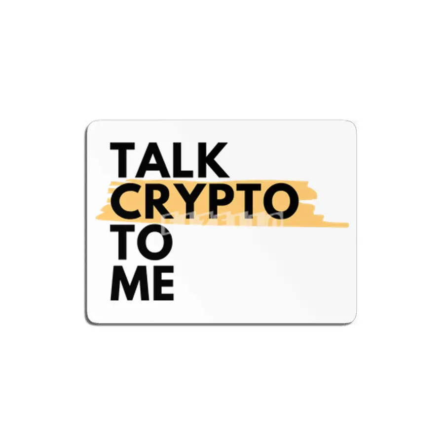 Talk Crypto To Me MDF Tablo