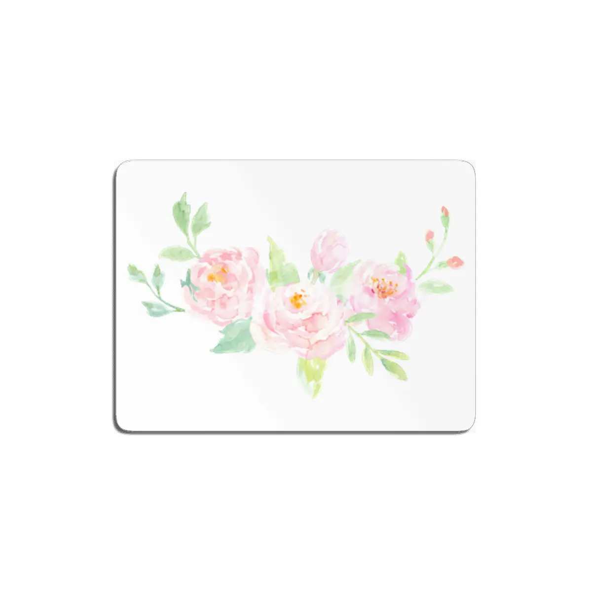 Watercolour Floral Bouquet MDF Tablo