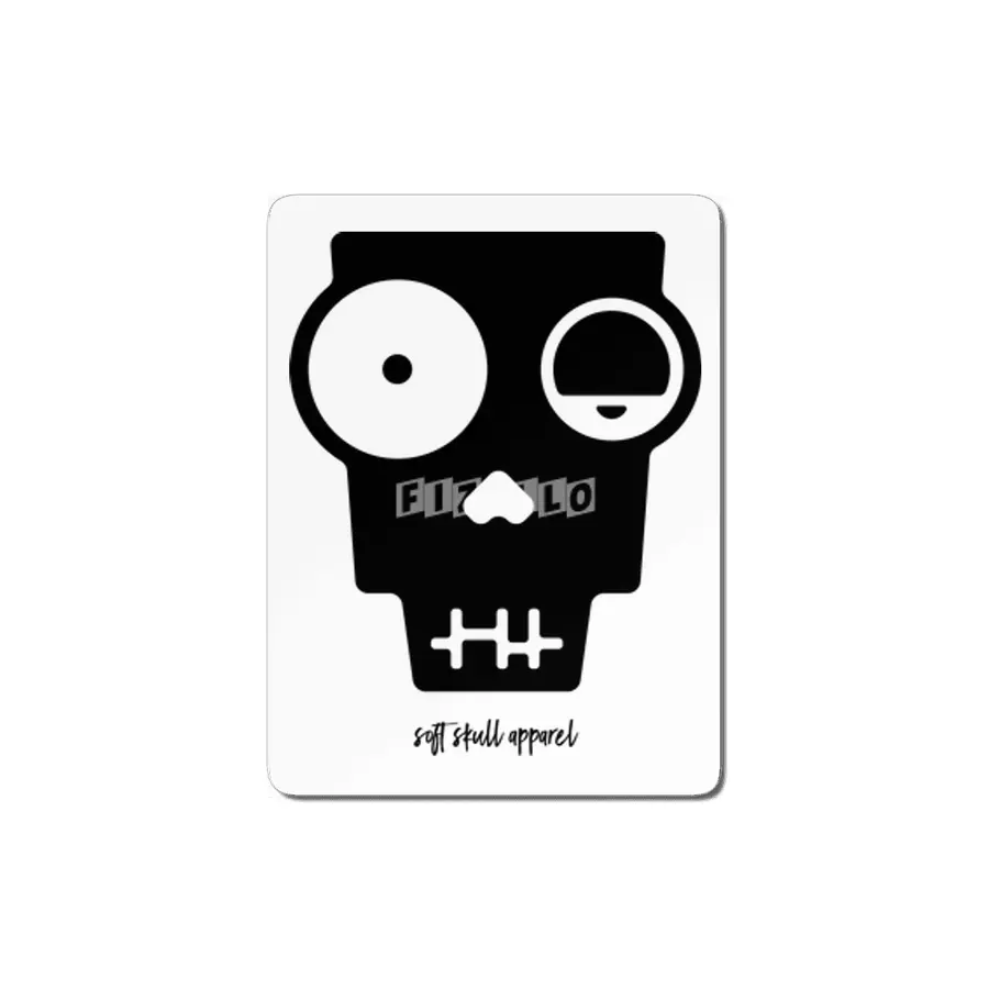 Soft Skull Zombie One in Black MDF Tablo