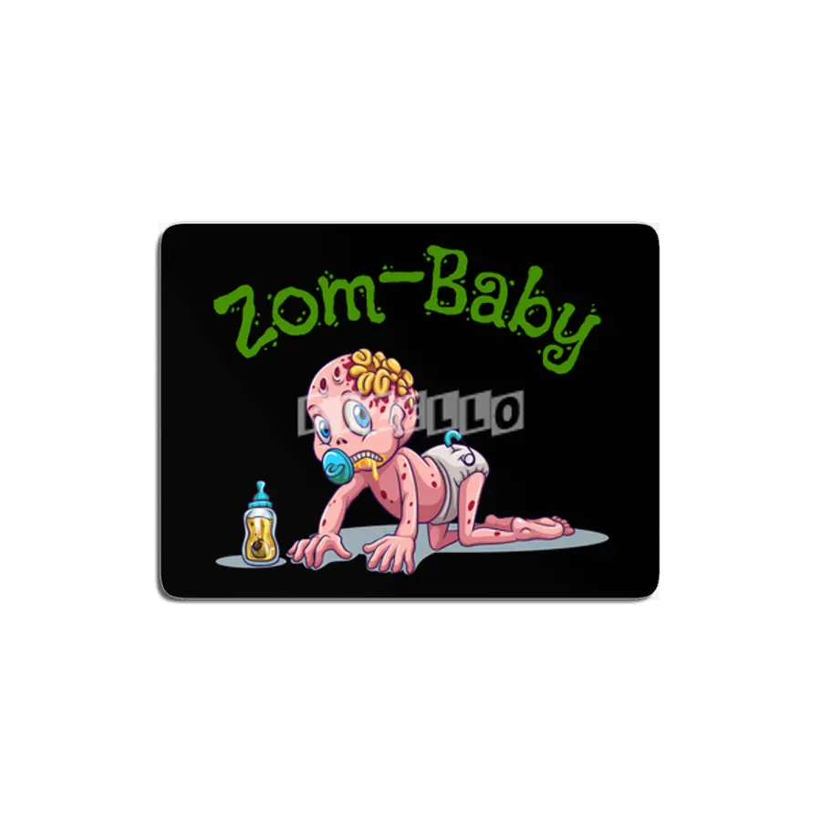 "Zom-Baby" Zombie Baby Design MDF Tablo