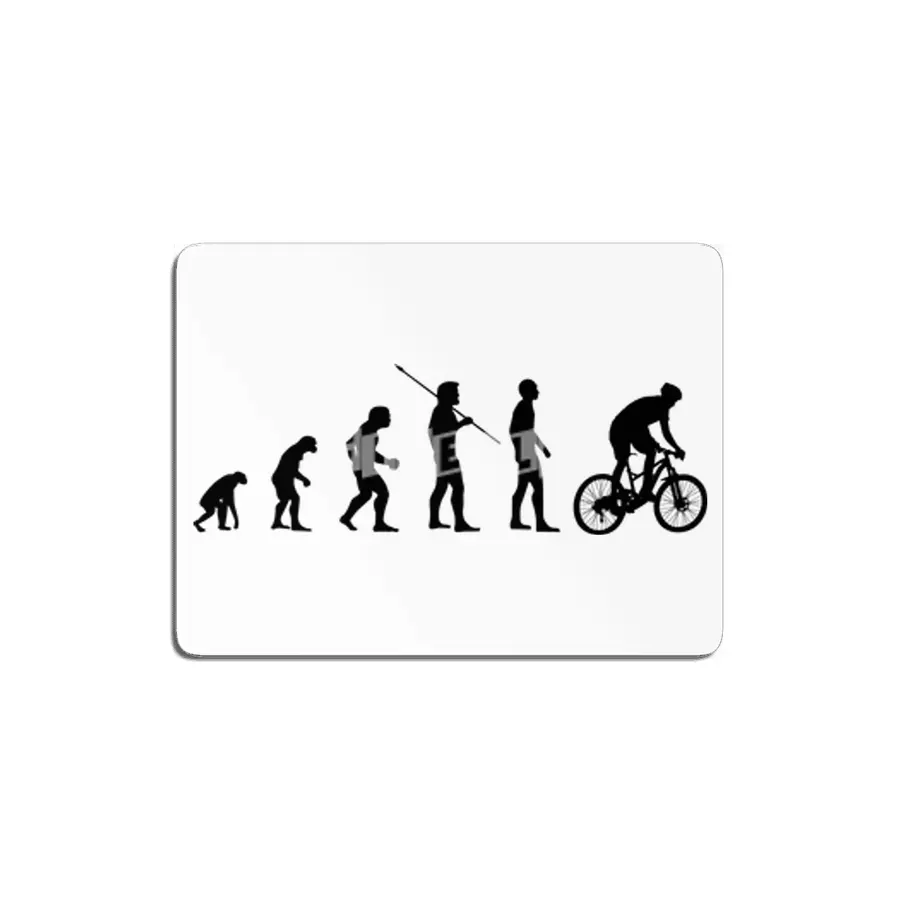 Funny Cyclist Meme - Biker Evolution of Man Bmx Bv MDF Tablo