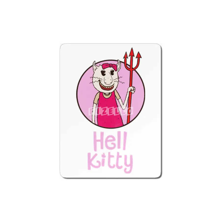 Hell Kitty MDF Tablo