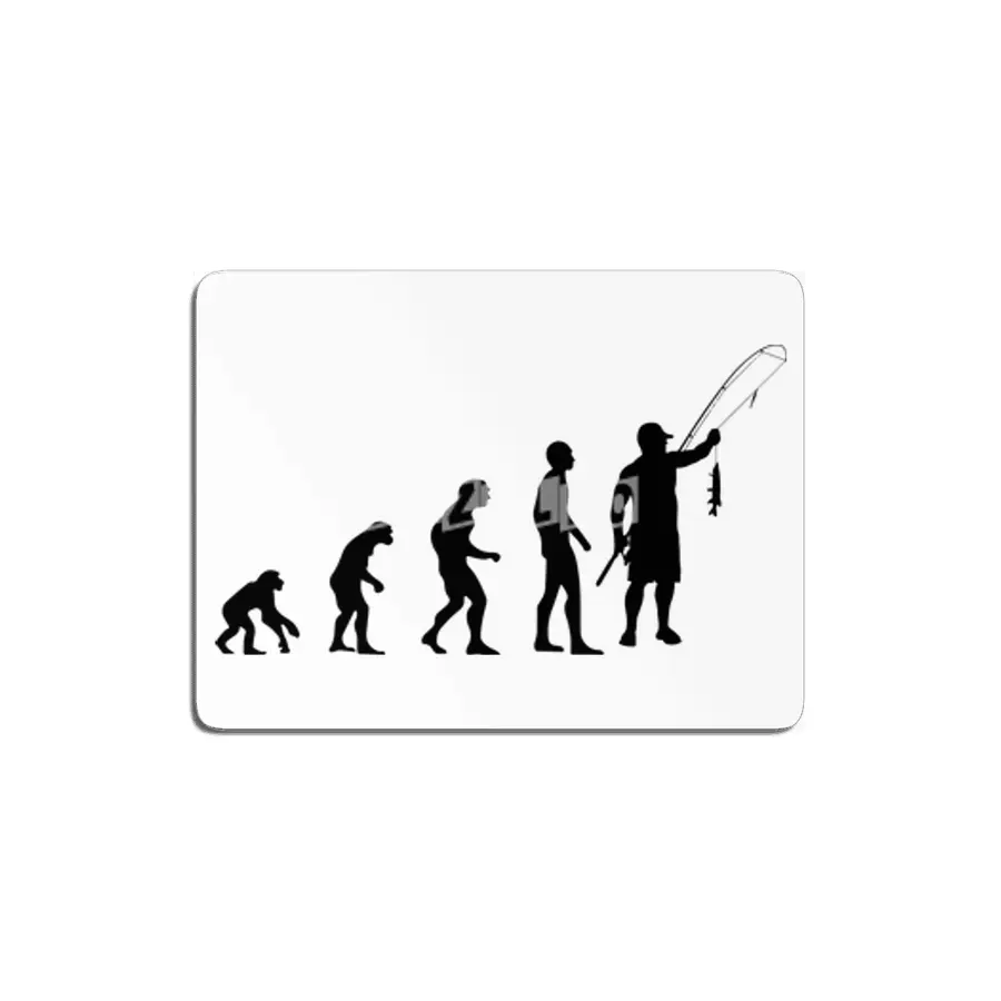 Fly Fishing Evolution Funny Fishing For Fisherman MDF Tablo