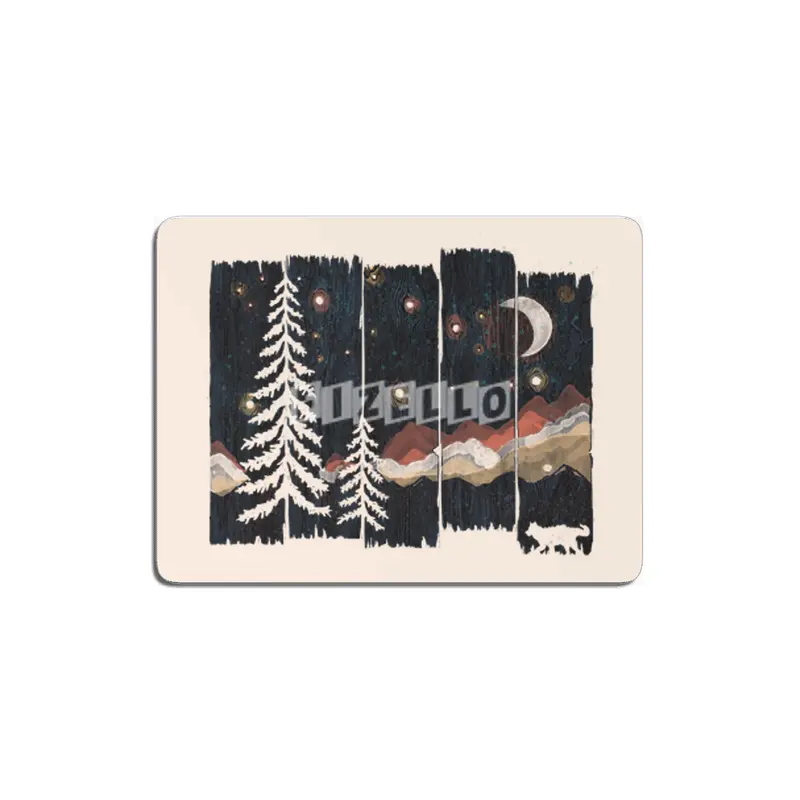 Starry Night in The Mountains... MDF Tablo