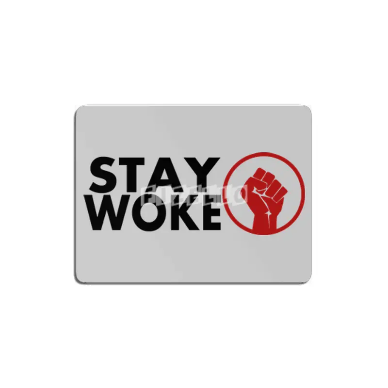 Stay Woke Black Lives Matter Protest MDF Tablo