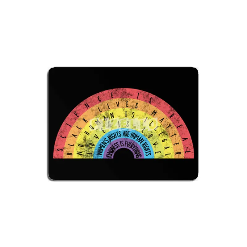 Science is Real Black Lives Matter Rainbow Shirt Vintage MDF Tablo