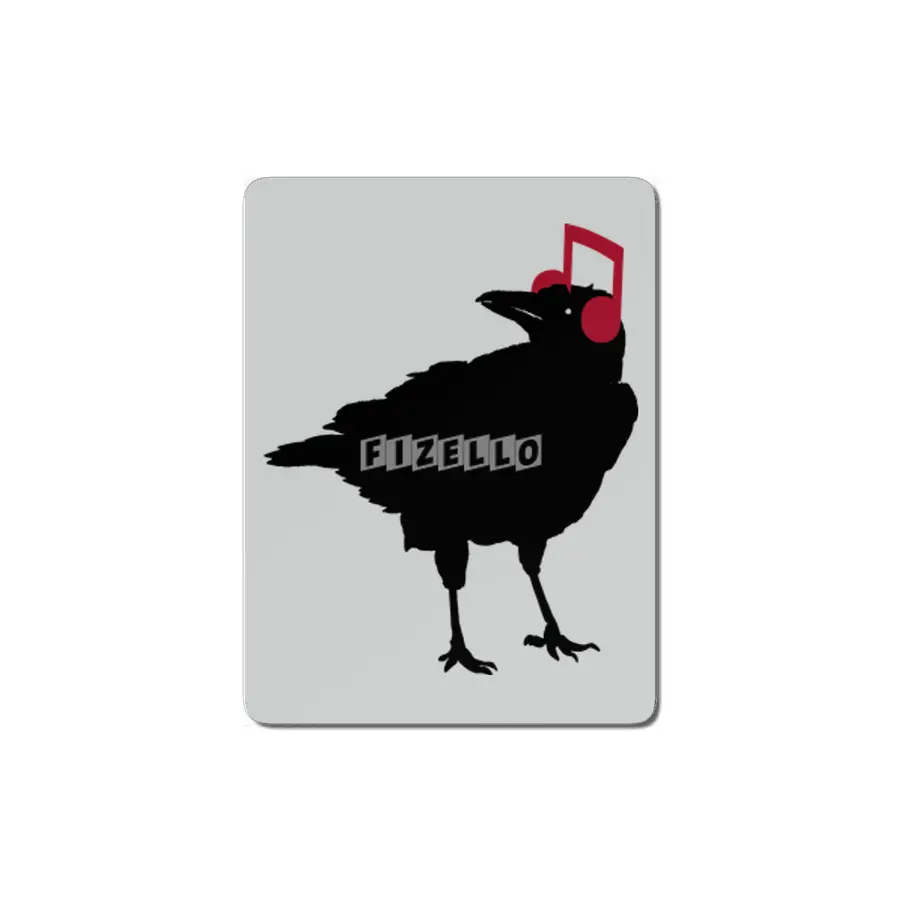 Music Bird Crow Musical Note MDF Tablo