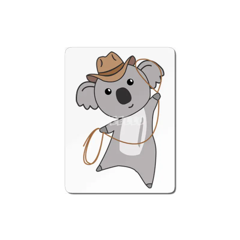 Cowboy Koala Koalas Koala Bear Western Australia MDF Tablo