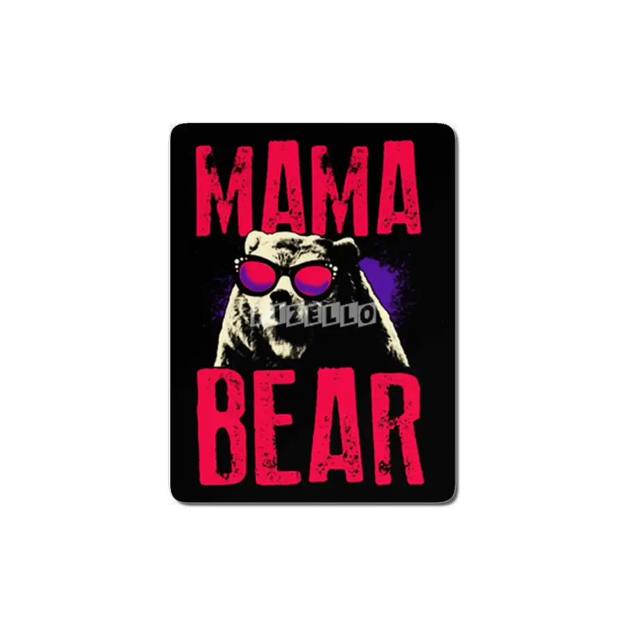Mama Bear Mom Mother Mothers Day Matching Family For Women MDF Tablo