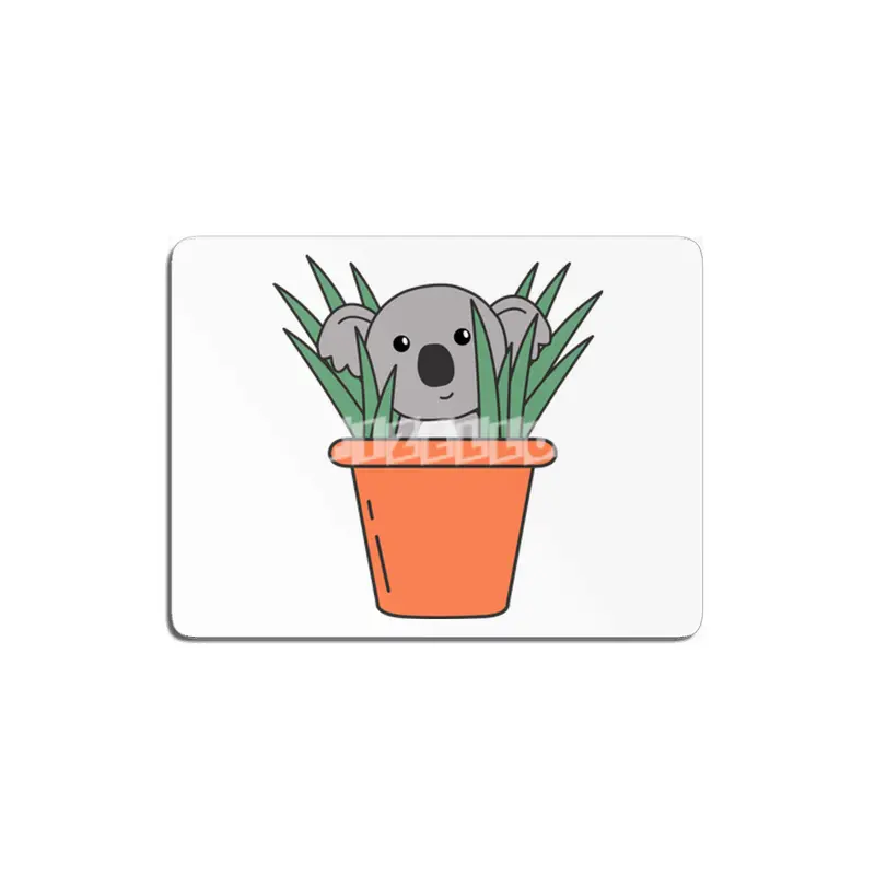 Koala In Flower Top Funny Koala Bear Koalas MDF Tablo