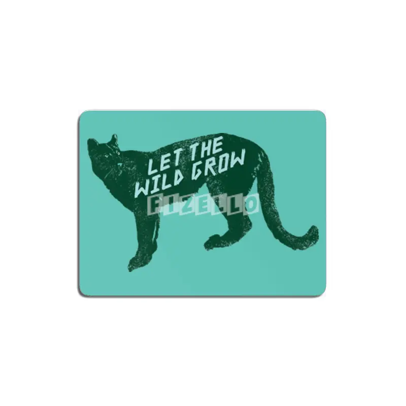 Let the wild grow MDF Tablo