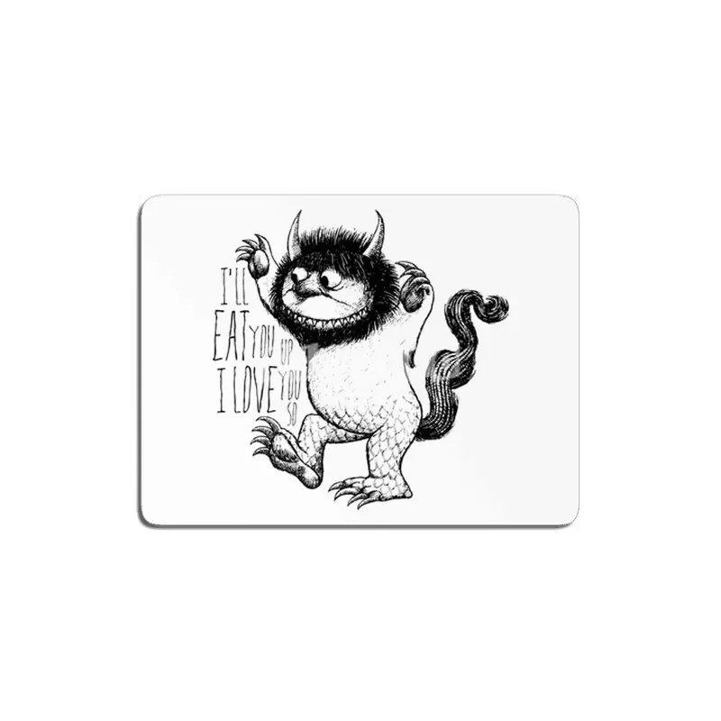 Where The Wild Things Are - I'll Eat You Up I Love You So MDF Tablo