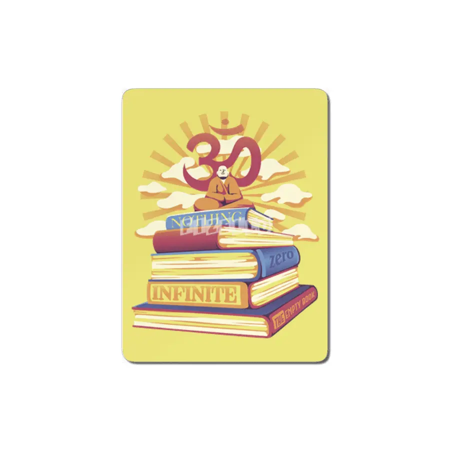 Book Lover Meditation MDF Tablo