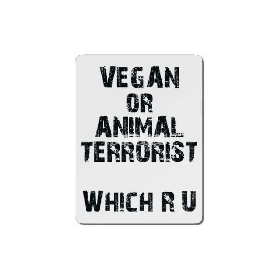 Vegan or Animal Terrorits: Which R U MDF Tablo