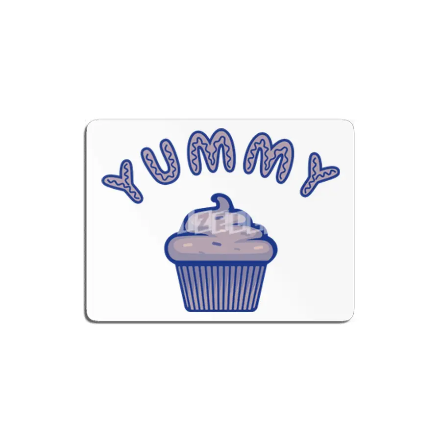 Sweet cupcake in colorful cookie muffin MDF Tablo