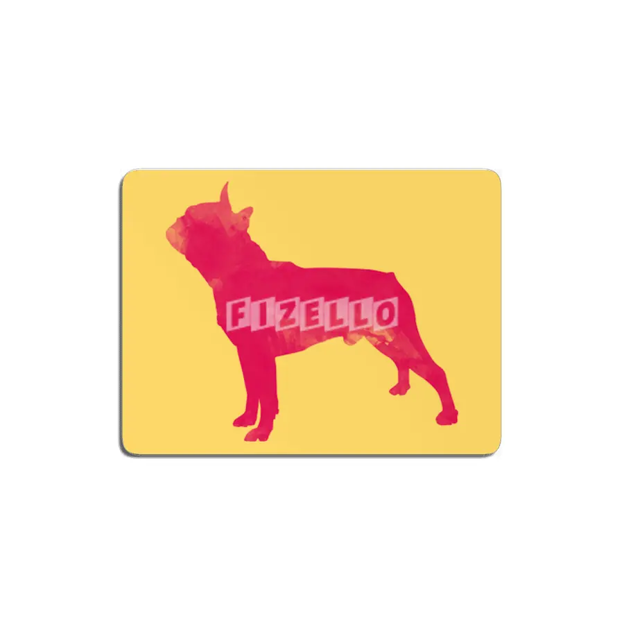 Boston Terrier  MDF Tablo