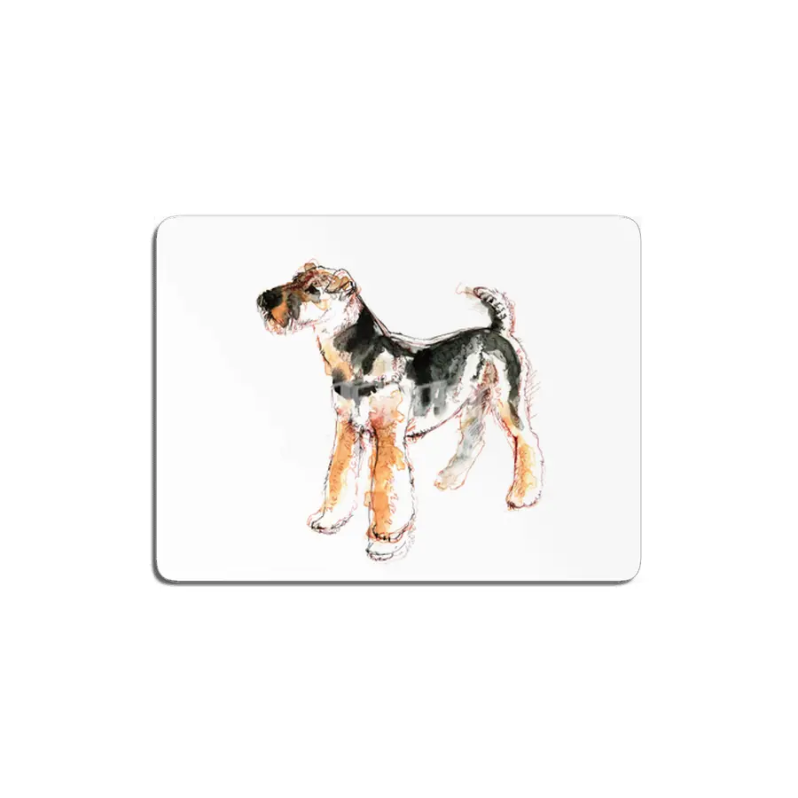 Airedale Terrier MDF Tablo