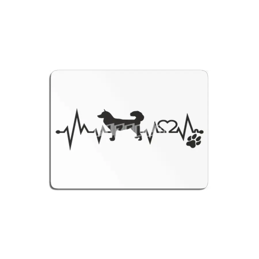 Alaskan Malamute Heartbeat MDF Tablo