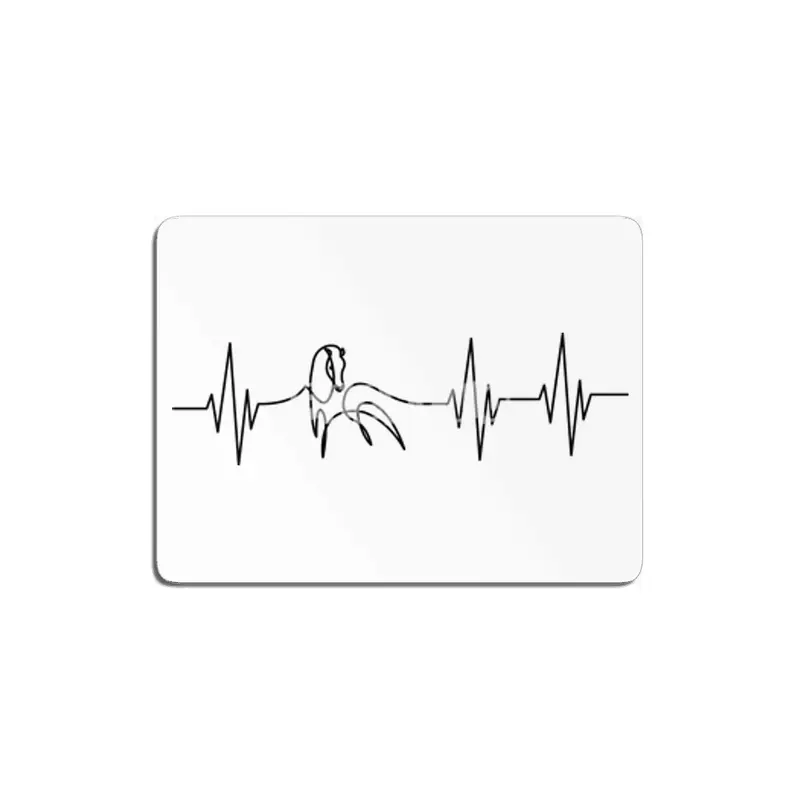 Horses Heartbeat Rider Rider Pulse Ponny MDF Tablo